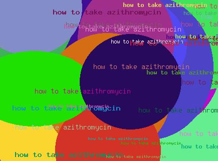 HOW TO TAKE AZITHROMYCIN